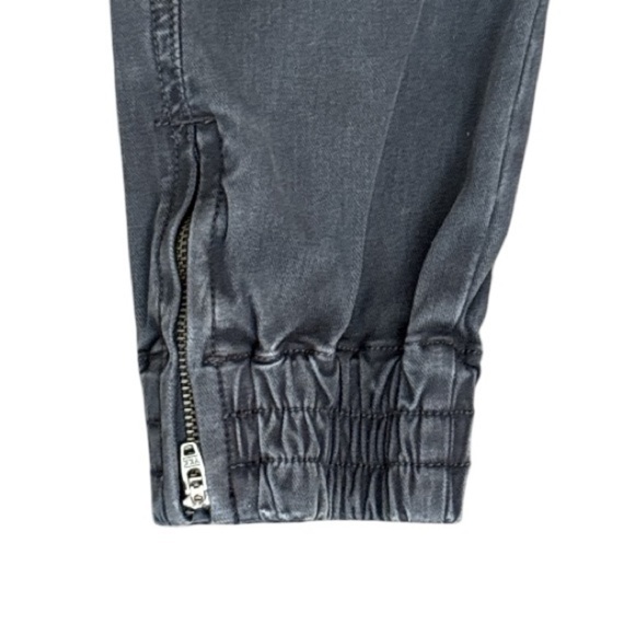 Spanx Stretch Twill Cargo Jogger Pants in Washed Black Women's Size Extra Small - Picture 9 of 14